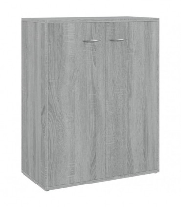 Sideboard Grey Sonoma 60x30x75 cm Engineered Wood