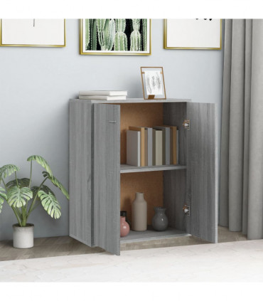 Sideboard Grey Sonoma 60x30x75 cm Engineered Wood