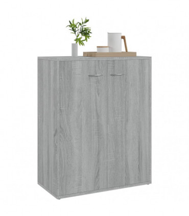 Sideboard Grey Sonoma 60x30x75 cm Engineered Wood