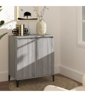 Sideboard Grey Sonoma 60x35x70 cm Engineered Wood
