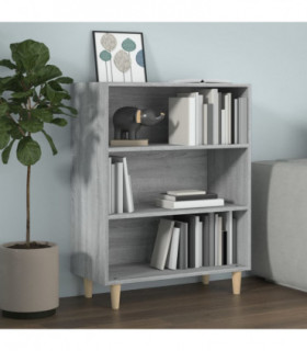 Sideboard Grey Sonoma 69.5x32.5x90 cm Engineered Wood