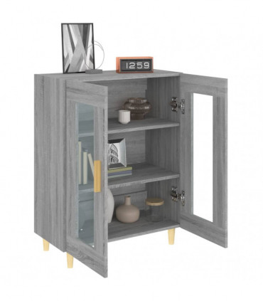 Sideboard Grey Sonoma 69.5x34x90 cm Engineered Wood