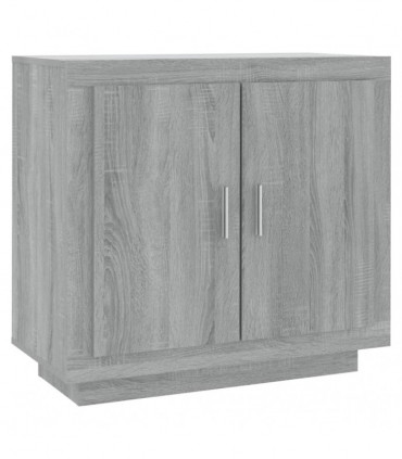 Sideboard Grey Sonoma 80x40x75 cm Engineered Wood
