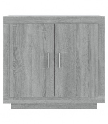 Sideboard Grey Sonoma 80x40x75 cm Engineered Wood
