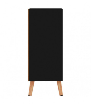 Sideboard High Gloss Black 60x30x72 cm Engineered Wood