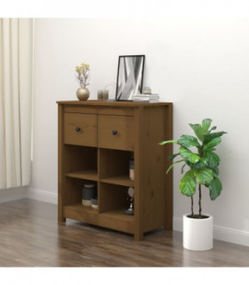 Sideboard Honey Brown 70x35x80 cm Solid Wood Pine