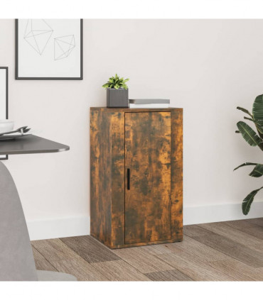 Sideboard Smoked Oak 40x33x70 cm Engineered Wood