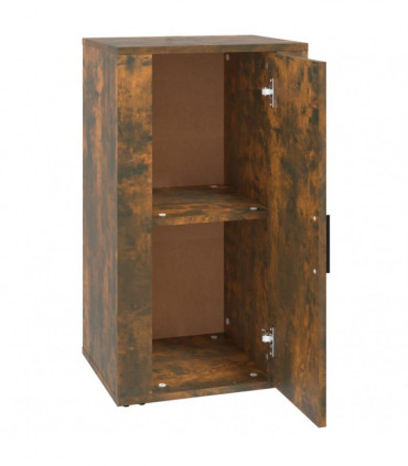 Sideboard Smoked Oak 40x33x70 cm Engineered Wood