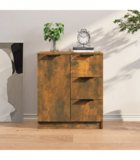 Sideboard Smoked Oak Engineered Wood