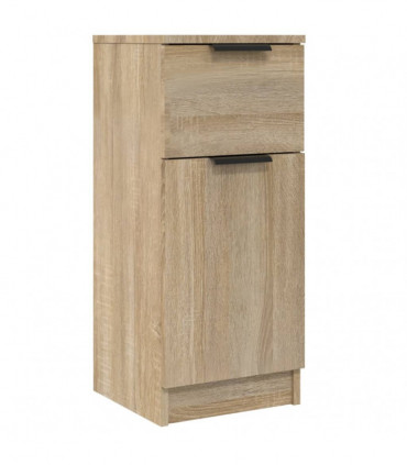 Sideboard Sonoma Oak 30x30x70 cm Engineered Wood