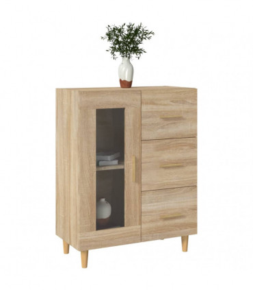 Sideboard Sonoma Oak 69,5x34x90 cm Engineered Wood