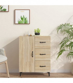 Sideboard Sonoma Oak 69.5x34x90 cm Engineered Wood