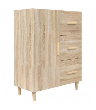Sideboard Sonoma Oak 69.5x34x90 cm Engineered Wood