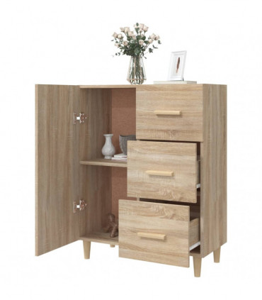 Sideboard Sonoma Oak 69.5x34x90 cm Engineered Wood