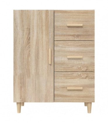 Sideboard Sonoma Oak 69.5x34x90 cm Engineered Wood