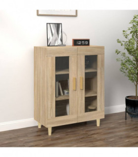 Sideboard Sonoma Oak 69.5x34x90 cm Engineered Wood