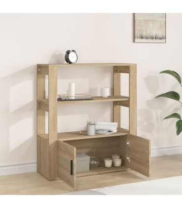 Sideboard Sonoma Oak 80x30x90 cm Engineered Wood