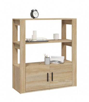 Sideboard Sonoma Oak 80x30x90 cm Engineered Wood