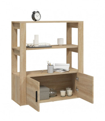 Sideboard Sonoma Oak 80x30x90 cm Engineered Wood