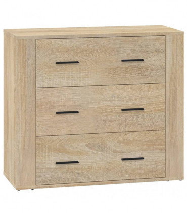 Sideboard Sonoma Oak 80x33x70 cm Engineered Wood