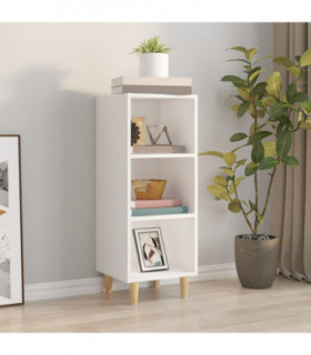 Sideboard White 34.5x32.5x90 cm Engineered Wood