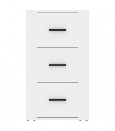 Sideboard White 40x33x70 cm Engineered Wood