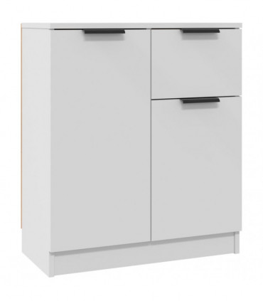 Sideboard White 60x30x70 cm Engineered Wood