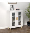 Sideboard White 69.5x34x90 cm Engineered Wood