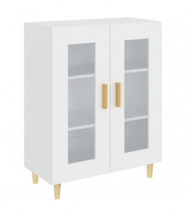 Sideboard White 69.5x34x90 cm Engineered Wood