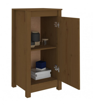 Sideboards 2 pcs Honey Brown 40x35x80 cm Solid Wood Pine