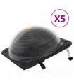 Solar Pool Heaters 5 pcs 75x75x36 cm HDPE Aluminium