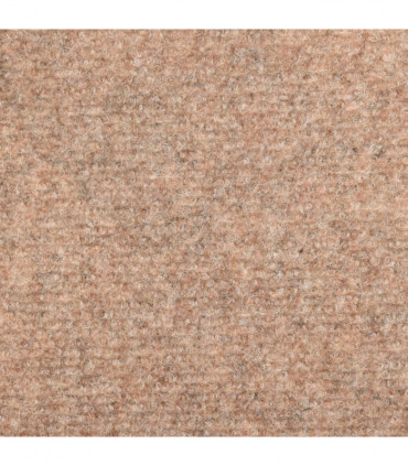 Stair Mats 15 pcs Needle Punch 65x25 cm Brown