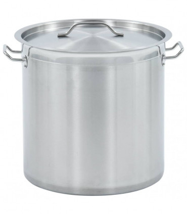 Stock Pot 33 L 35x35 cm Stainless Steel