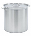 Stock Pot 98 L 50x50 cm Stainless Steel