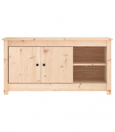 TV Cabinet 103x36.5x52 cm Solid Wood Pine