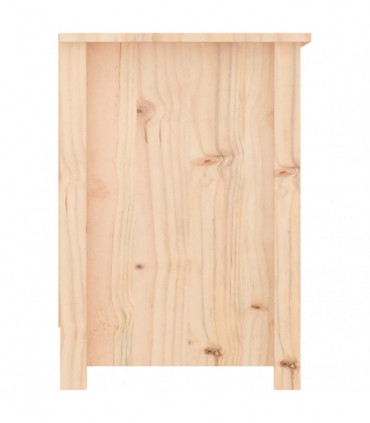 TV Cabinet 103x36.5x52 cm Solid Wood Pine