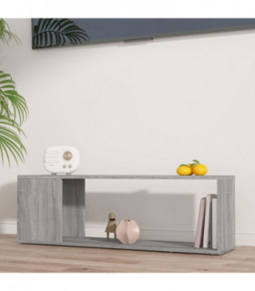 TV Cabinet Grey Sonoma 100x24x32 cm Engineered Wood