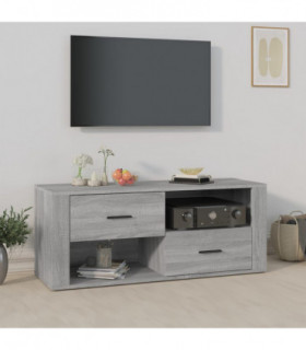 TV Cabinet Grey Sonoma 100x35x40 cm Engineered Wood