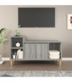 TV Cabinet Grey Sonoma 100x35x55 cm Engineered Wood