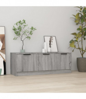 TV Cabinet Grey Sonoma 102x35x36.5 cm Engineered Wood