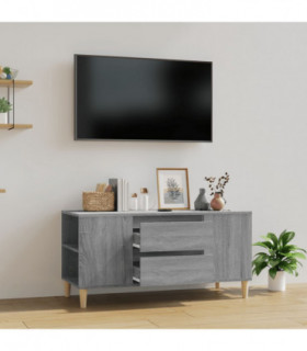 TV Cabinet Grey Sonoma 102x44.5x50 cm Engineered Wood