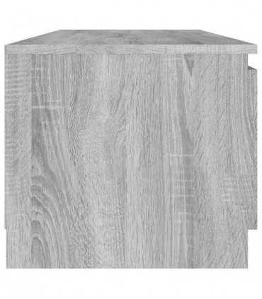 TV Cabinet Grey Sonoma 140x40x35.5 cm Engineered Wood
