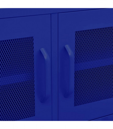 TV Cabinet Navy Blue 105x35x50 cm Steel