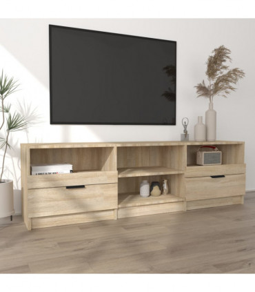 TV Cabinet Sonoma Oak 150x33.5x45 cm Engineered Wood