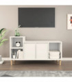 TV Cabinet White 100x35x55 cm Engineered Wood