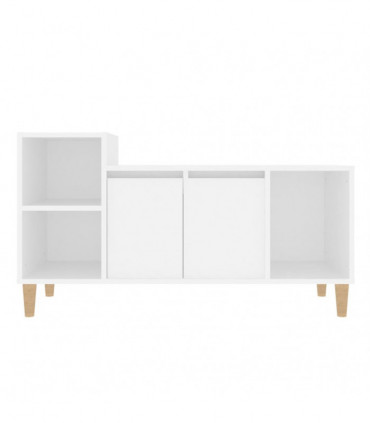 TV Cabinet White 100x35x55 cm Engineered Wood