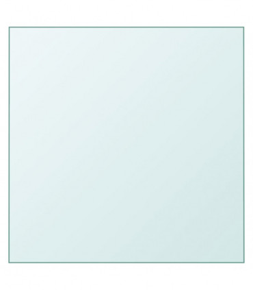 Table Top Transparent 30x30 cm Tempered Glass