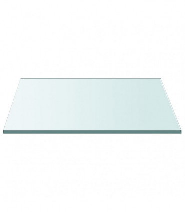 Table Top Transparent 30x30 cm Tempered Glass