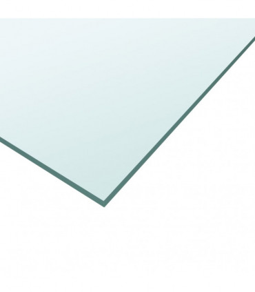 Table Top Transparent 30x30 cm Tempered Glass