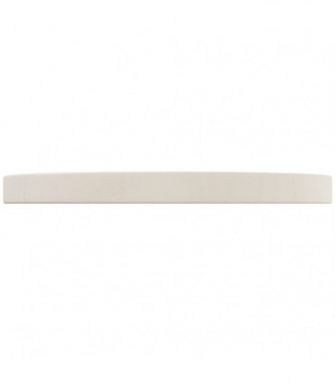 Table Top White �30x2.5 cm Solid Wood Pine
